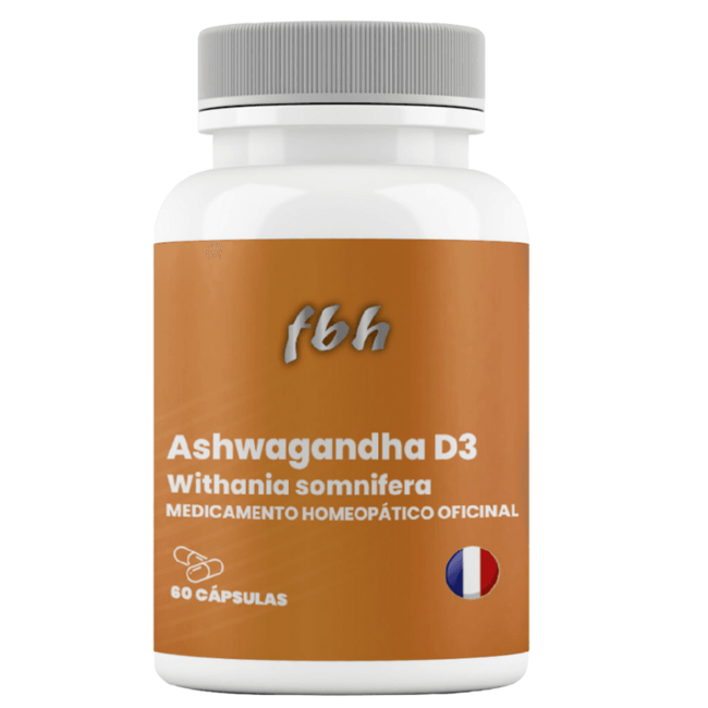 Ashwagandha D3 x60 cápsulas