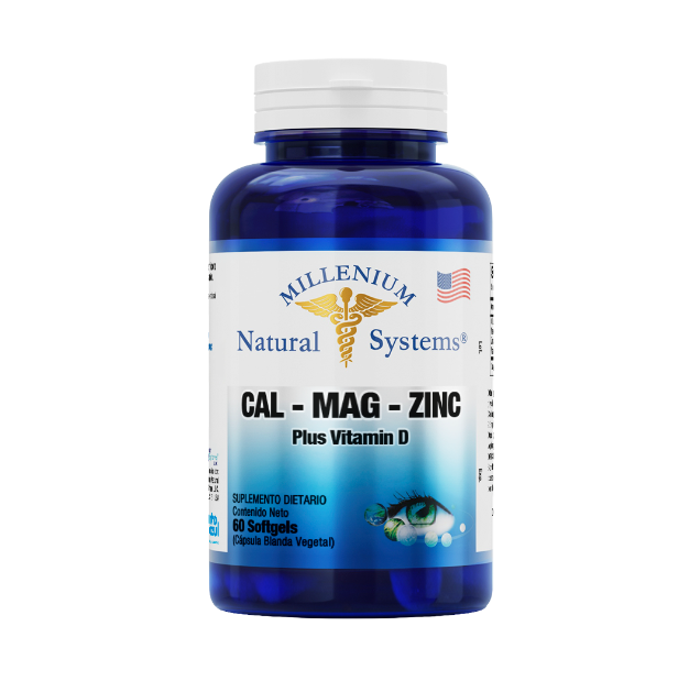 Calcio-Magnesio-Zinc-Vit C y D X60