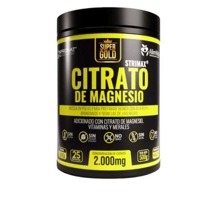 Citrato de Magnesio en polvo 500g