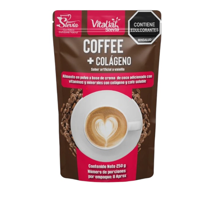 Coffee Plus Colágeno Vitaliah 250g